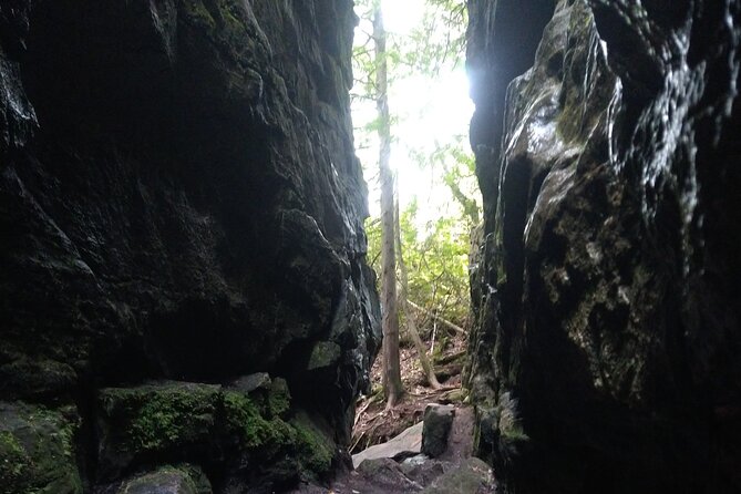 Private Singhampton Caves Hiking Tour, Collingwood/Blue Mountain - The Views: Pretty River Valley and Georgian Bay in the Distance