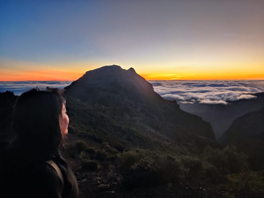 Private Sunrise Hike to Pico Ruivo with Hotel Pickup - At the top: seeing the sky change colors and smelling that high-mountain air
