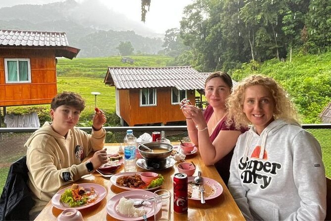 Private Tour to Doi Inthanon including Twins Pagodas and Hiking - Ban Mae Klang Luang: Rice Terraces, a Hill-Tribe Settlement, and a Human-Scale Break