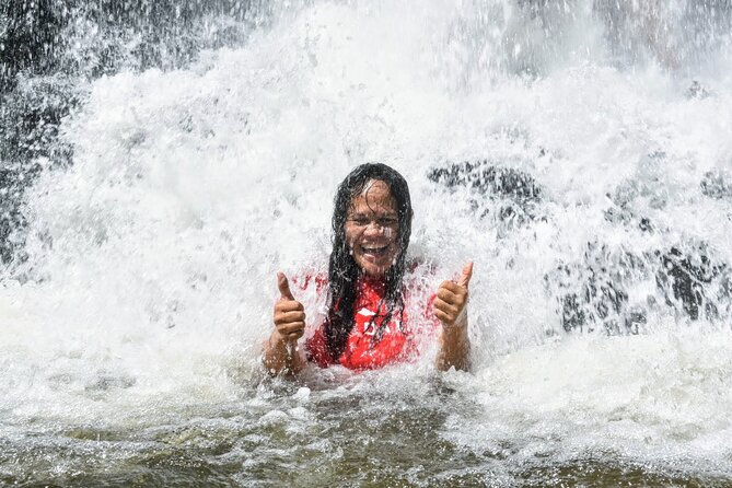 Private Waterfalls Hike and Swim in Lihue - Bamboo Falls (30 feet): where you’ll pause for photos and first views