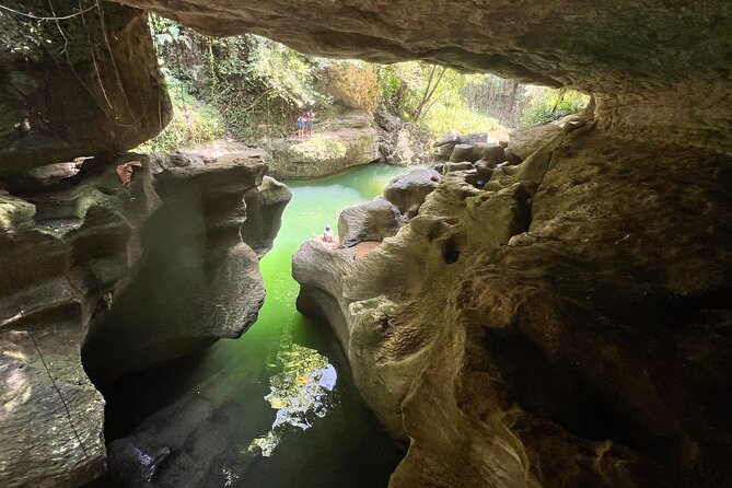 Puerto Rico Charco Azul Hiking Adventure - Cave Swimming Through Charco Azul’s Turquoise Pools