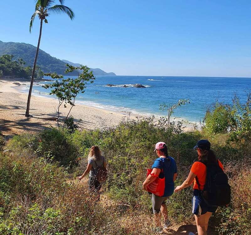 Puerto Vallarta: Full Day Hike to 6 Hidden Beaches & Snorkel - Playa Las Ánimas: your final beach break plus the local seafood reward