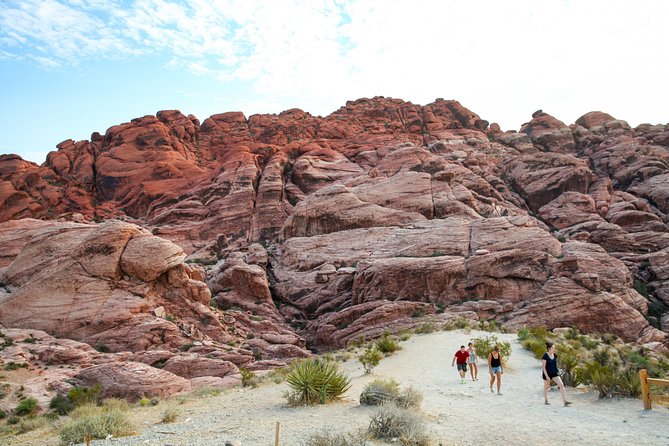 Red Rock Canyon Hike with Transport from Las Vegas - What the trails feel like in real life