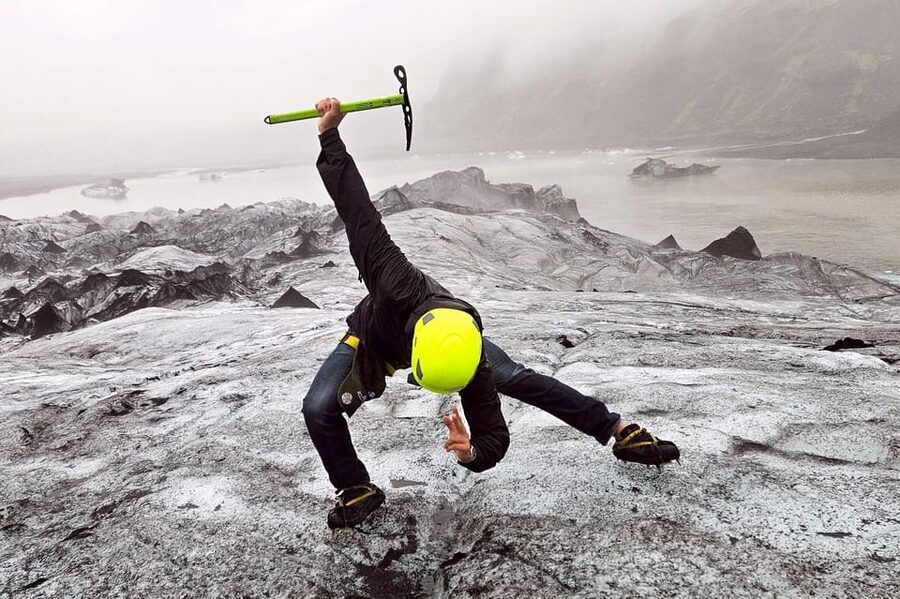 Reykjavik: Glacier Hike, Waterfalls and Black Sand Beach - Seljalandsfoss: walking behind a waterfall