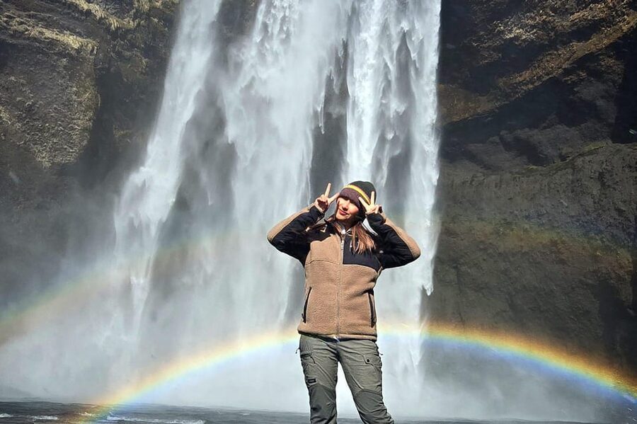Reykjavik: Glacier Hike, Waterfalls and Black Sand Beach - Reynisfjara black sand beach: basalt, wind, and big attitude