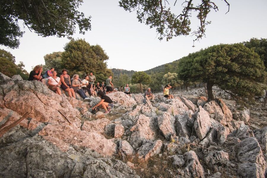 Rhodes: Profitis Ilias Guided Sunset Hike - The Snack Break and the Sunset Payoff You Came For