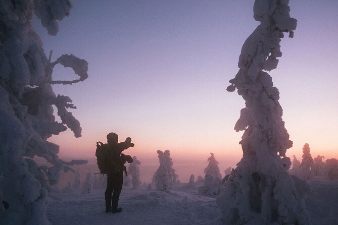 Riisitunturi Snow Monsters Winter Hike from Rovaniemi with Lunch - Lunch by open fire: Finnish BBQ warm-up in the wilderness