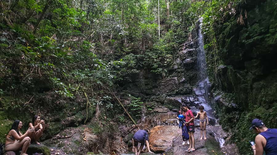 Rio de Janeiro: Tijuca Forest Waterfall of Souls Hike - Cascata Taunay views and Baronesa Falls: what the water moments include