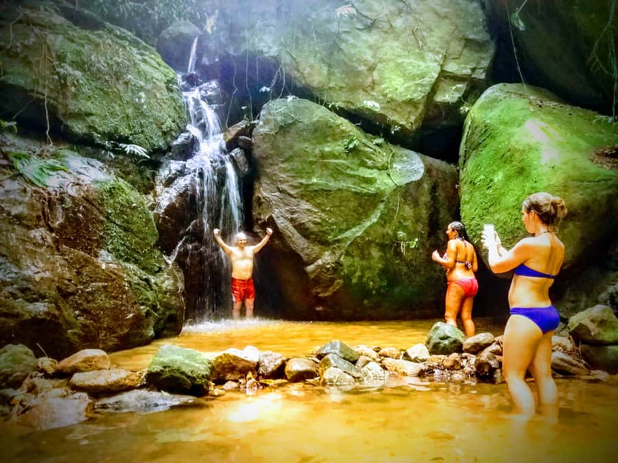 Rio: Tijuca Forest Small Group Hike to Caves and Waterfalls - Wallace Fountain and the English Philanthropy Thread in Rio