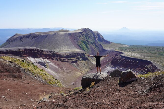 Rotorua Hiking: Mt Tarawera Guided Volcanic Crater Experience - Crater walk details: views, footing, and the optional scree run