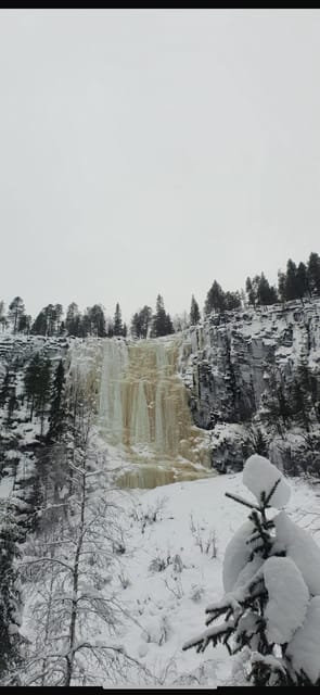 Rovaniemi: Korouoma Frozen Waterfalls Hike & Hot BBQ Lunch - Key highlights to look for