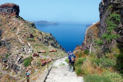 Santorini Caldera Walk Hiking Experience Fira-Oia - What the hike feels like: 10 km, mixed terrain, and real uphill moments