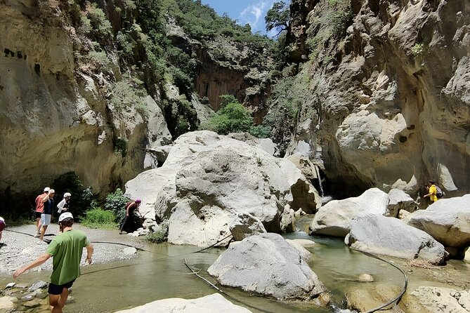 Sarakina Gorge hiking & swim Adventure - Jeep Safari South Crete - Males Village Coffee Stop: A Calm Pause Mid-Adventure