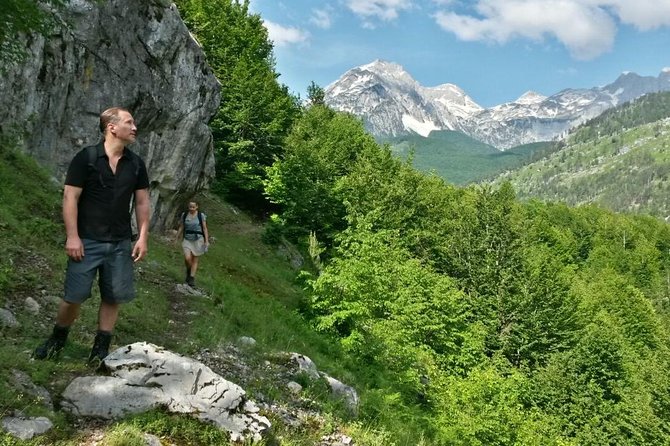 Semi-Private Hiking Tour; Theth, Valbona & Koman Lake in 3 Days - 6:00 am starts, hotel pickup, and the drive toward the Albanian Alps