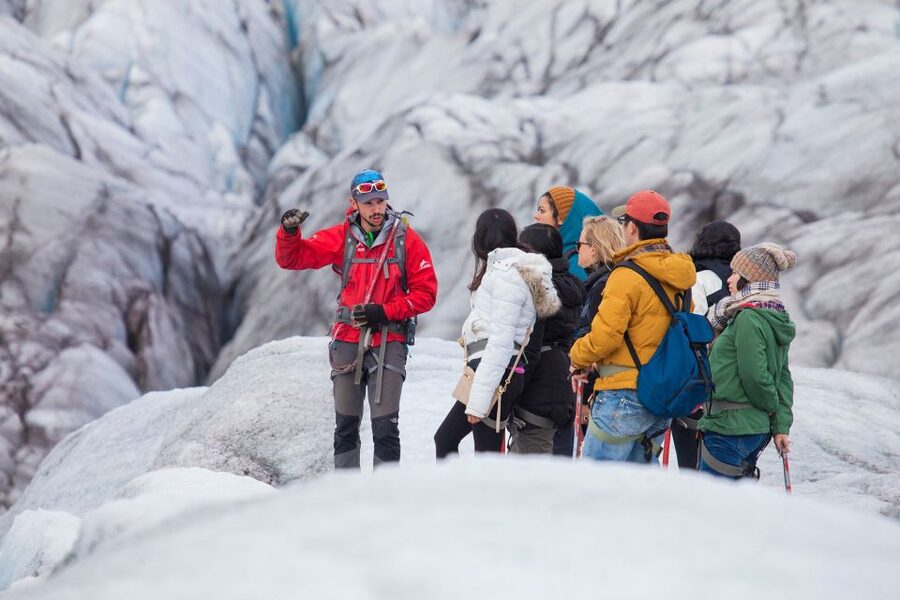 Skaftafell: Blue Ice Experience Easy Glacier Hike - Skaftafell Starts This Walk the Right Way: Base Camp to Glacier Gear