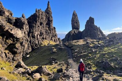 Skye Explorer Hiking Day Tour - Skye Bridge and the approach to the Cuillin Mountains: first big wow