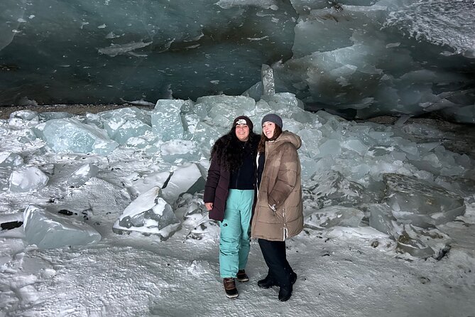 Snowshoe Hike to Castner Glacier Ice Cave - Inside the Castner Glacier Ice Cave: photos, glow, and your 30-minute window
