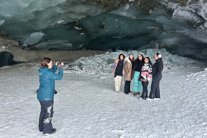 Snowshoe Hike to Castner Glacier Ice Cave - Delta Junction break and the AlCan Highway story stop