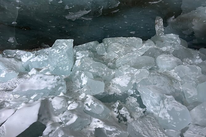 Snowshoe Hike to Castner Glacier Ice Cave - Price and value: $275 buys transportation, traction gear, and time inside the cave