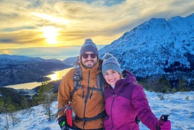 Snowshoe hiking in Bergen - Public tour - Getting fitted for snowshoes (and why that matters)