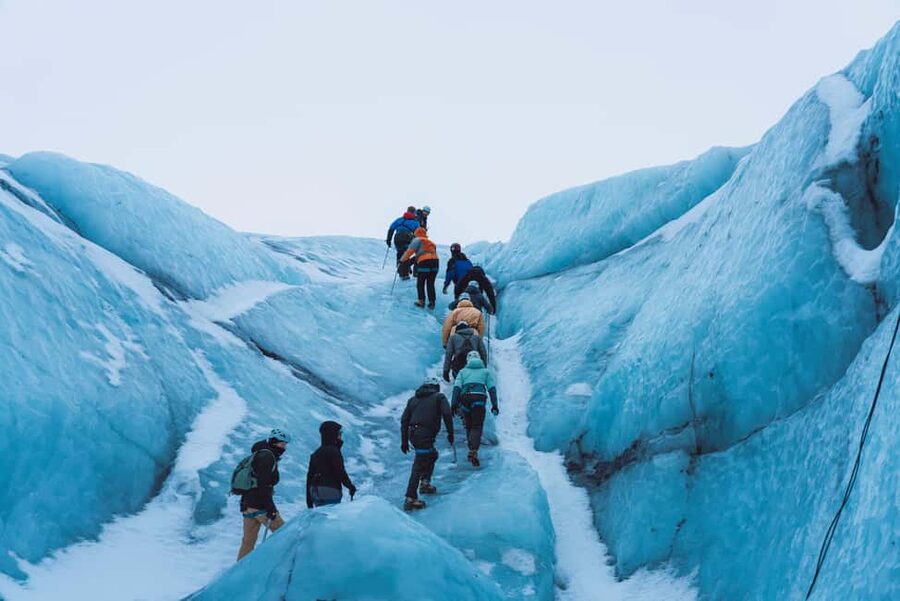 Sólheimajökull: Blue Ice Glacier Hike near Vík (Easy) - Optional Reykjavík-to-South-Coast day: waterfalls and black sand after the ice