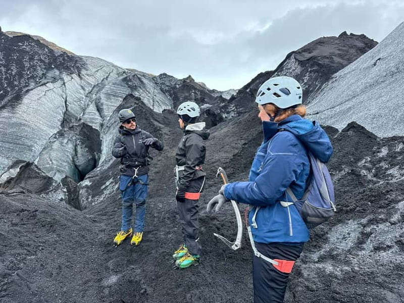 Sólheimajökull Glacier Hike - Crampons, Harness, and First Steps on Sólheimajökull