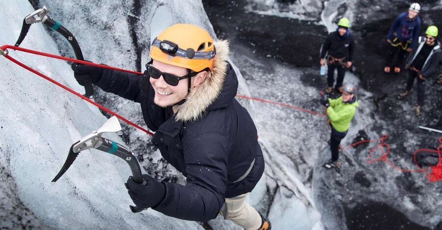 Sólheimajökull Ice Climb and Glacier Hike - The start at the Sólheimajökull parking lot (and why gear matters)