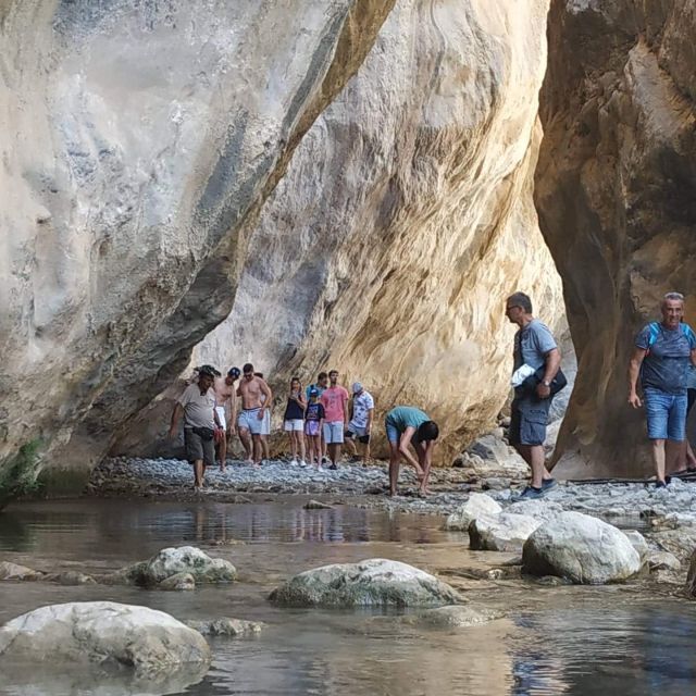 South Crete: Sarakinas Gorge Hike, Swim & Jeep Safari - Key highlights at a glance