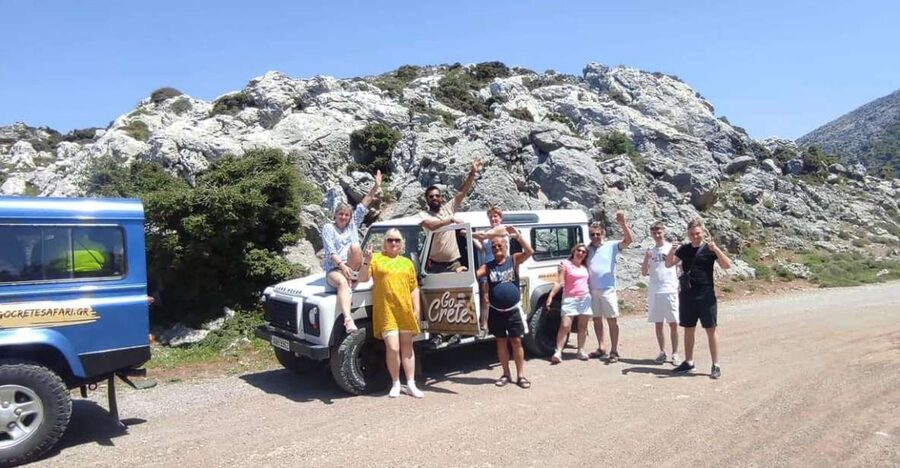 South Crete: Sarakinas Gorge Hike, Swim & Jeep Safari - Voulisma beach swim: the payoff
