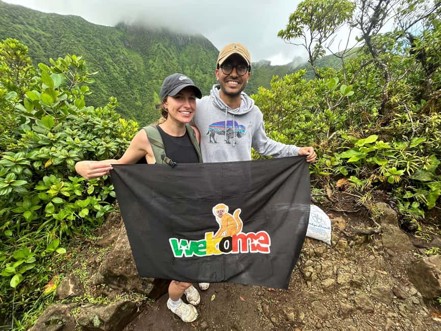St. Kitts: Volcano Hike to Mt. Liamuiga the Highest Peak - The climb itself: roots, rocks, and how hard is hard