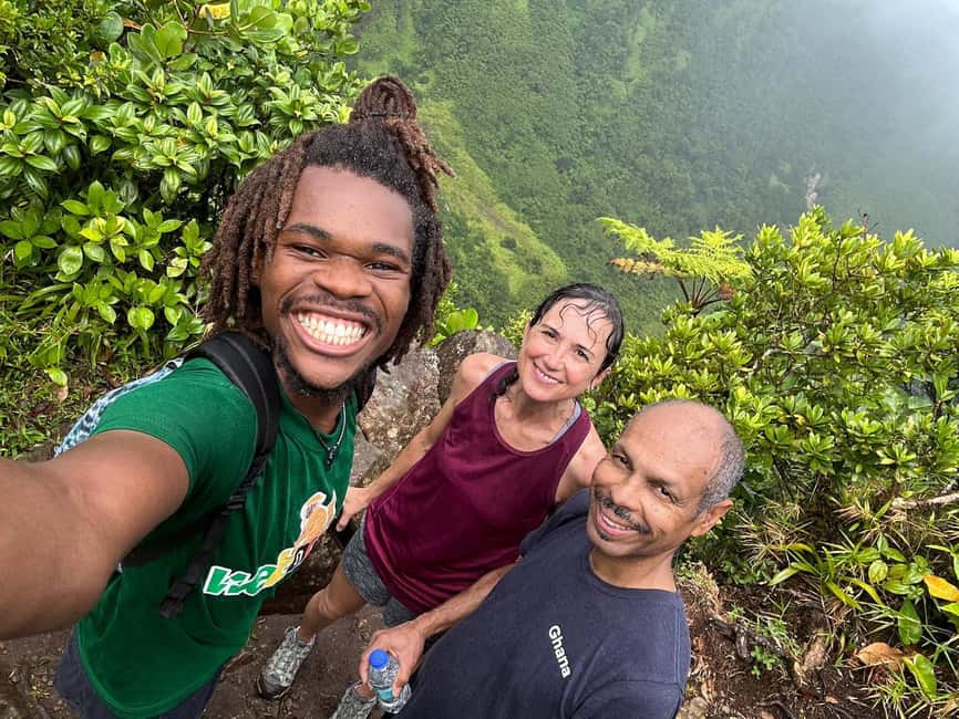 St. Kitts: Volcano Hike to Mt. Liamuiga the Highest Peak - Drinks, snacks, and the return to Basseterre