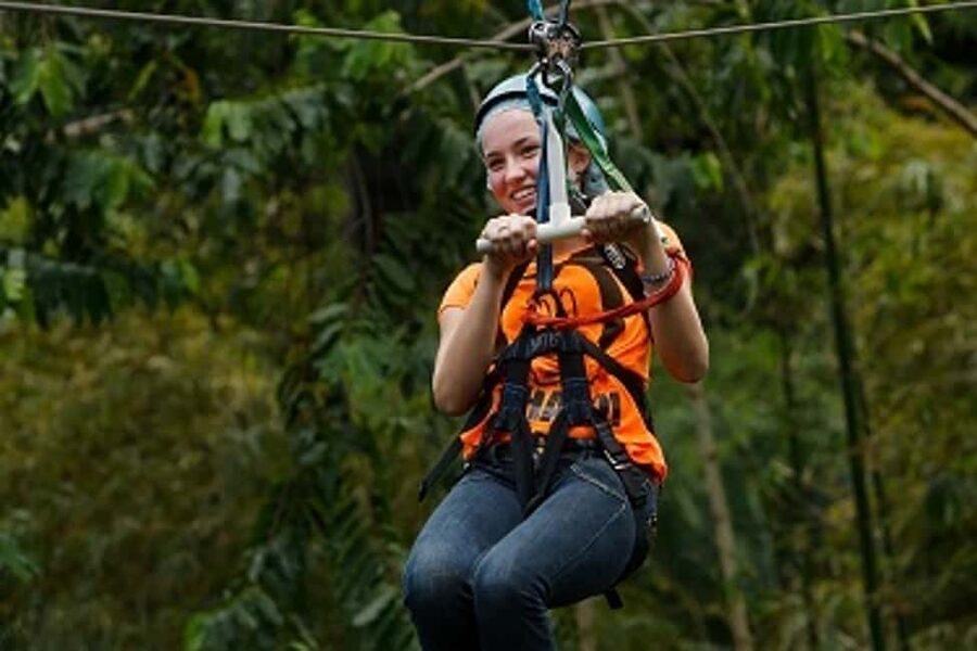St Lucia Ultimate 3 Package: Aerial Tram Zip Line & Hiking - From Tram to Trail: The Short Hike That Gets You Ready