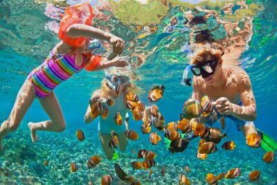 St.Maarten Nature, Hike & Snorkeling - Great Bay Beach: The relaxed landing after time in the water