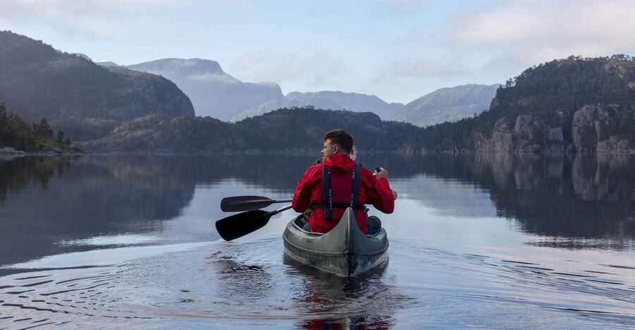Stavanger: Preikestolen Hidden Trail Hike + Canoe + Lunch - The hidden trail to Preikestolen: steep, rocky, and worth the quiet