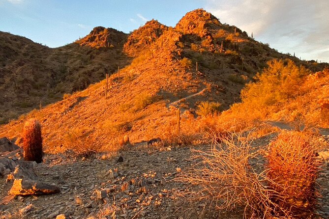 Stunning Sunset or Sunrise Guided Hiking Adventure in Phoenix - Customizing the hike: mileage, terrain, and grade you can control