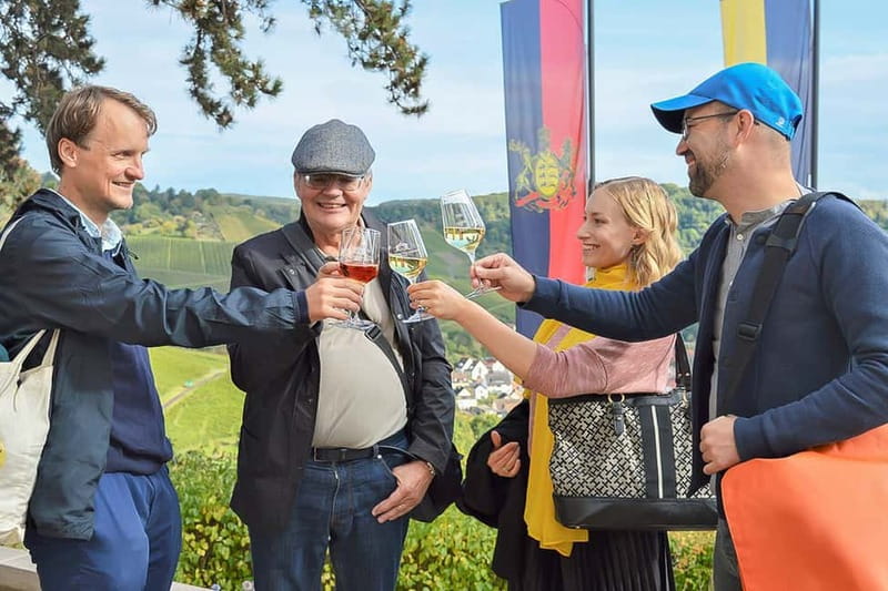 Stuttgart: Wine hike with wine tasting - From Bus Stop to Vineyards and Forest Air