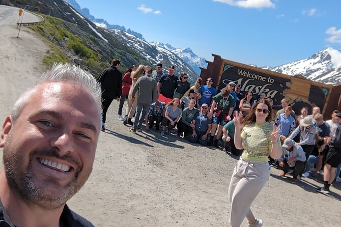 Summer Sled Dog Remote Yukon Camp & Summit Tour - Stop 2: Pitchfork Falls and the White Pass rail connection