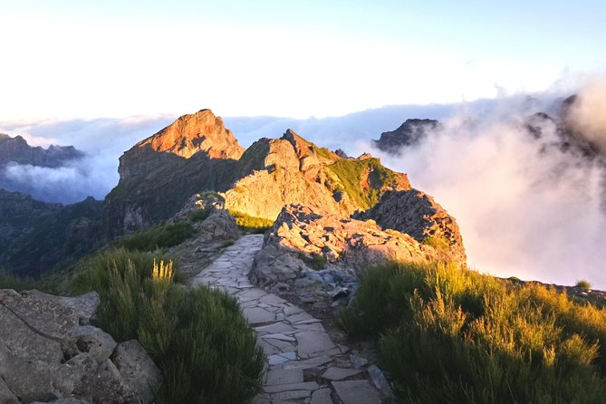 Sunrise Guided Hike PR1 Pico do Areeiro Pico Ruivo small group - Santana Stop: Traditional A-Framed Houses as Your Mood Reset