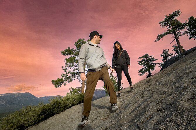 Sunset Hike and Photography Adventure in South Lake Tahoe - Stop 3: Nevada-side boulders, steep effort, and 360-degree sunset views