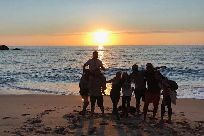 Sunset Hike, Tapas & Wine at Secret Beach - Ursa Beach sunset: tapas, wine, and sea-breeze time