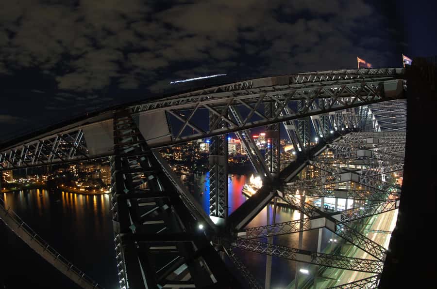 Sydney: BridgeClimb Sydney Harbour Summit Night - The Climb Leader Makes or Breaks It