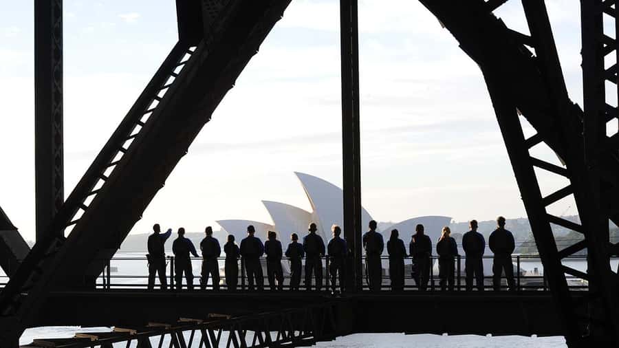 Sydney: Guided Daytime Summit Climb of Sydney Harbour Bridge - The real payoff: Sydney’s skyline from the bridge summit