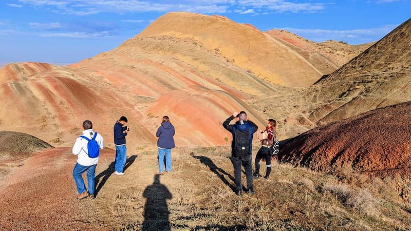 Tbilisi: Real Adventure – Gareja & Rainbow Desert 4x4 + Hike - Udabno lunch and BBQ: the real taste of a remote stop
