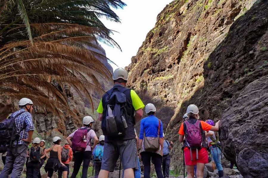 Tenerife Barranco de Masca: Guided hike + boat ride + transport - Masca Beach and the hidden cove pause: photos, breath, and scale