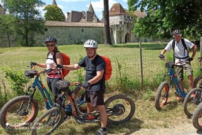 The greedy Rando Trotter of Theo - Getting oriented: meeting at Ribagnac and learning scooter control