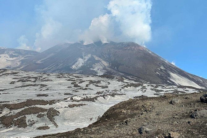 Tour to the Summit Craters of Etna 2920 meters with cable car and Jeep - A 6-hour Etna plan that balances height and walking