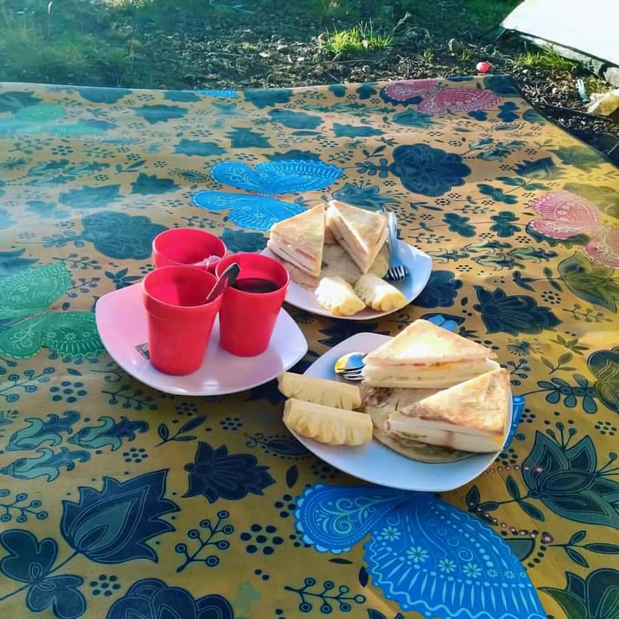 trekking mount rinjani summit join in group tour - Night at 2,639m: Camping Setup and Cold Reality