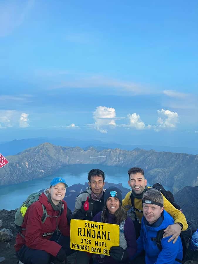 trekking mount rinjani summit join in group tour - The Views: Lake Segara Anak, Crater Rim Drama, and Summit-Top Reward