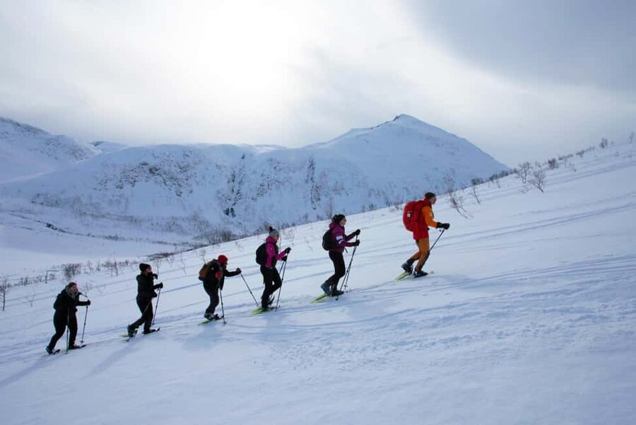 Tromsø: Guided snowshoe hill hike - Weather reality: stunning views are the goal, not the guarantee