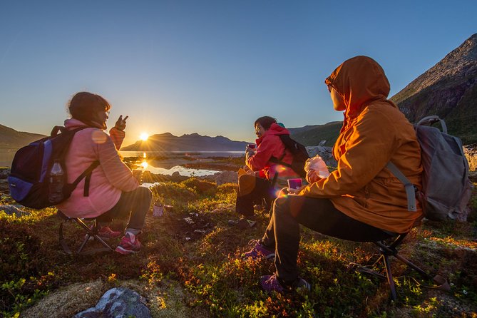 Tromsø: Midnight Sun Hike with Wandering Owl - Ersfjordbotn and Grotfjord: short scenic moments that keep the evening fresh
